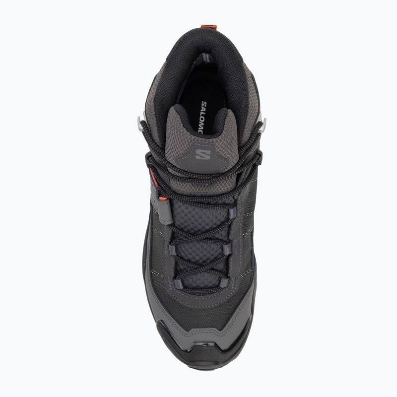 Pánske trekové topánky Salomon X Ultra 5 MID GTX asphalt / castlerock / burnt ochre 5