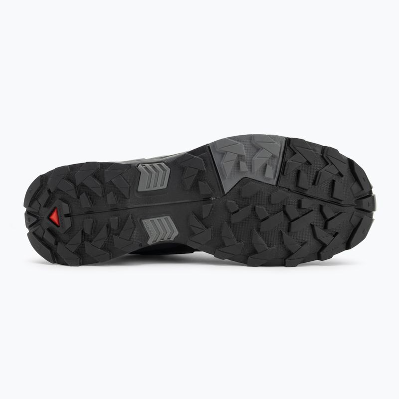 Pánske trekové topánky Salomon X Ultra 5 MID Wide GTX black/asphalt/castlerock 4