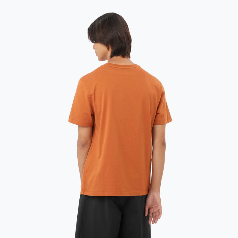 Pánske tričko Salomon Logo Tee sierra 2
