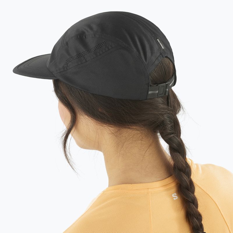 Salomon SHAKEout 7 Panel baseballová čiapka deep black 3