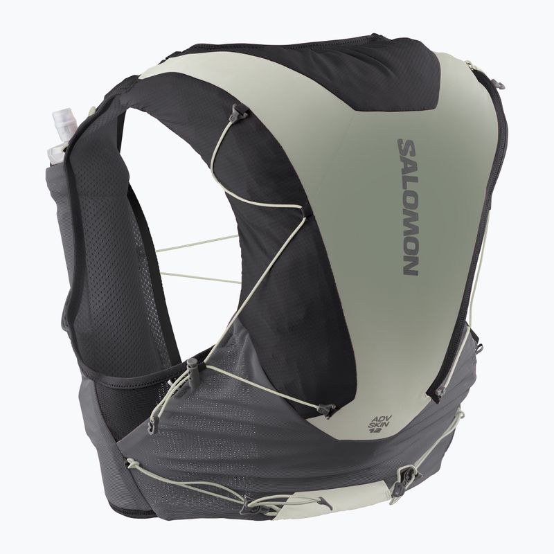 Bežecká vesta Salomon Advance 12 Gradient phantom/castelrock/icicle 2