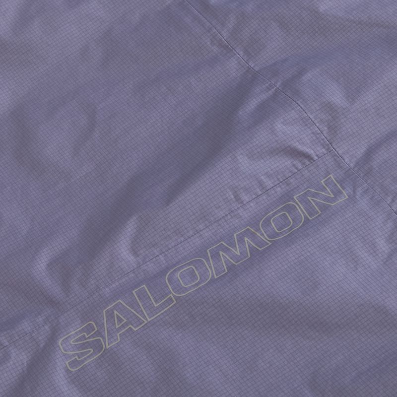 Pánska bežecká bunda Salomon Bonatti Waterproof blue granite 4