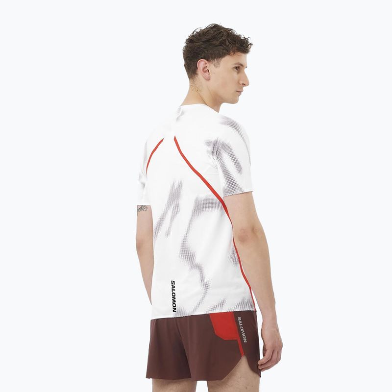 Pánske bežecké tričko Salomon S/Lab Speed ​​Tee white / andorra 2