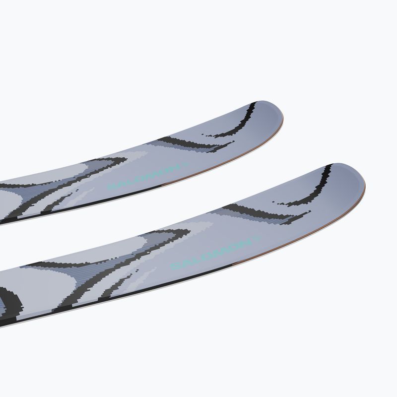 Zjazdové lyže Salomon QST 100 cosmic sky/dark grey/neon blue 5