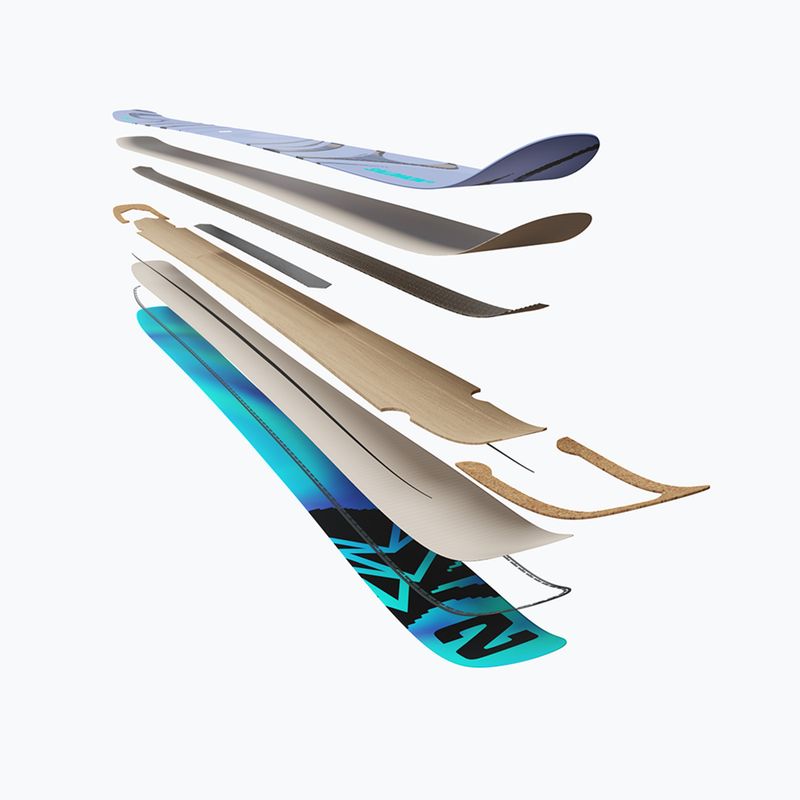 Zjazdové lyže Salomon QST 100 cosmic sky/dark grey/neon blue 7