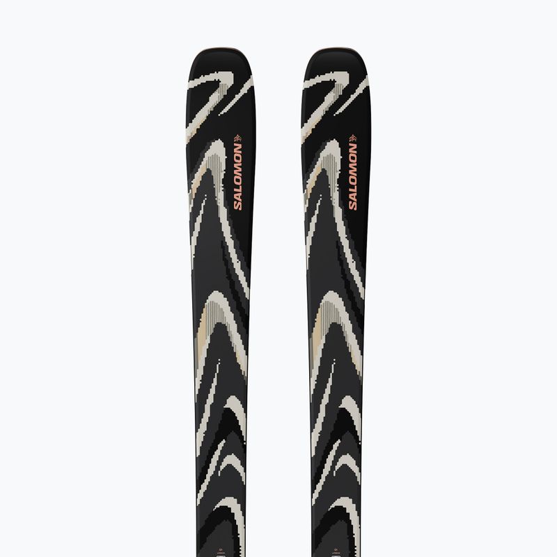 Zjazdové lyže Salomon QST 94 Black black/almond milk 3
