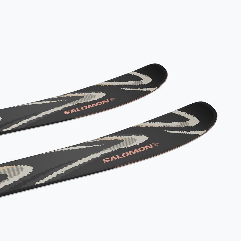 Zjazdové lyže Salomon QST 94 Black black/almond milk 4