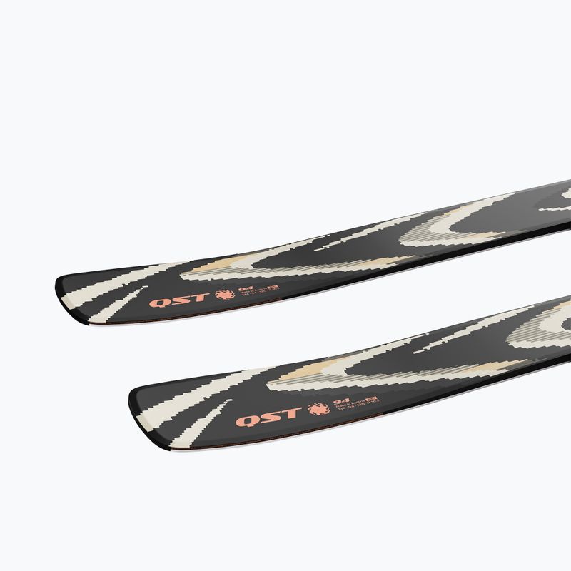 Zjazdové lyže Salomon QST 94 Black black/almond milk 5