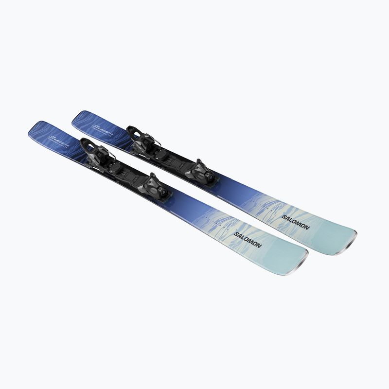 Dámske zjazdové lyže + viazanie Salomon Stance Pro W 82 + MI11 GW aruba blue/blue yonder 4