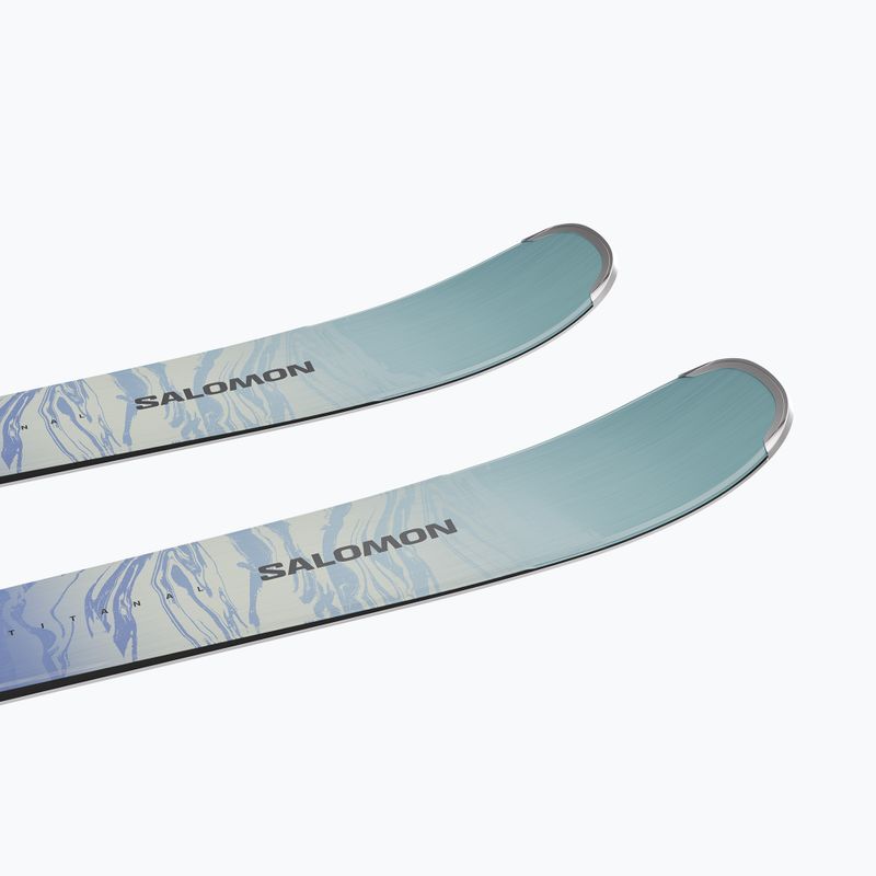 Dámske zjazdové lyže + viazanie Salomon Stance Pro W 82 + MI11 GW aruba blue/blue yonder 6