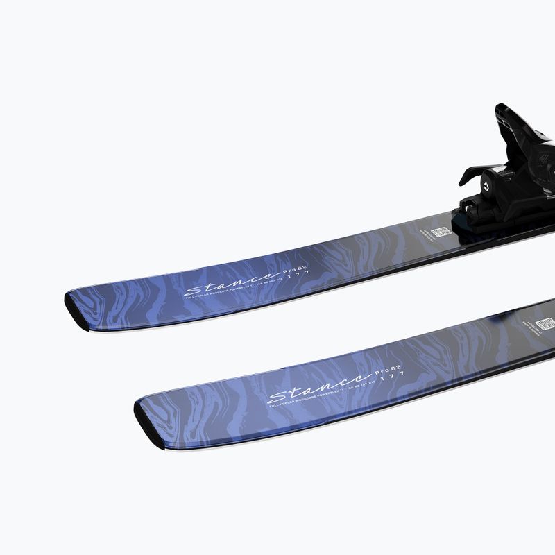 Dámske zjazdové lyže + viazanie Salomon Stance Pro W 82 + MI11 GW aruba blue/blue yonder 7