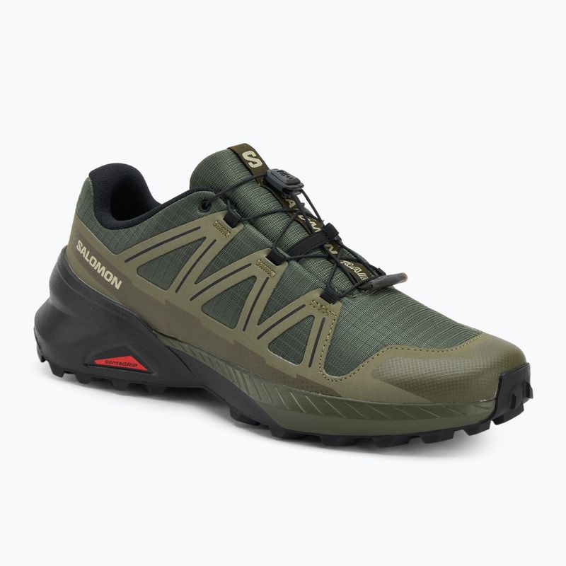 Pánske bežecké topánky Salomon Speedcross Peak olive night/deep lichen green/black