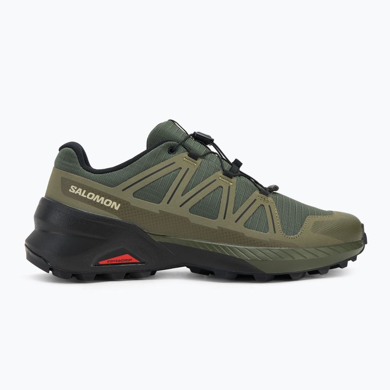 Pánske bežecké topánky Salomon Speedcross Peak olive night/deep lichen green/black 2