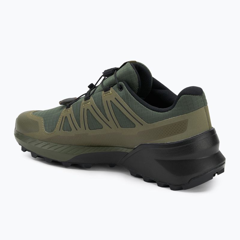 Pánske bežecké topánky Salomon Speedcross Peak olive night/deep lichen green/black 3