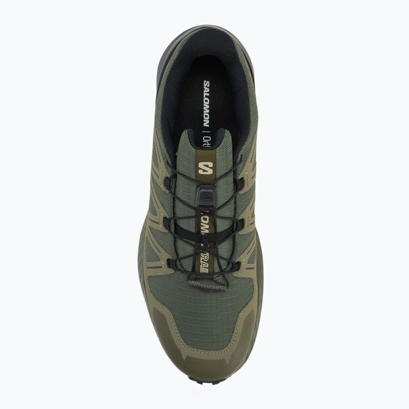 Pánske bežecké topánky Salomon Speedcross Peak olive night/deep lichen green/black 5