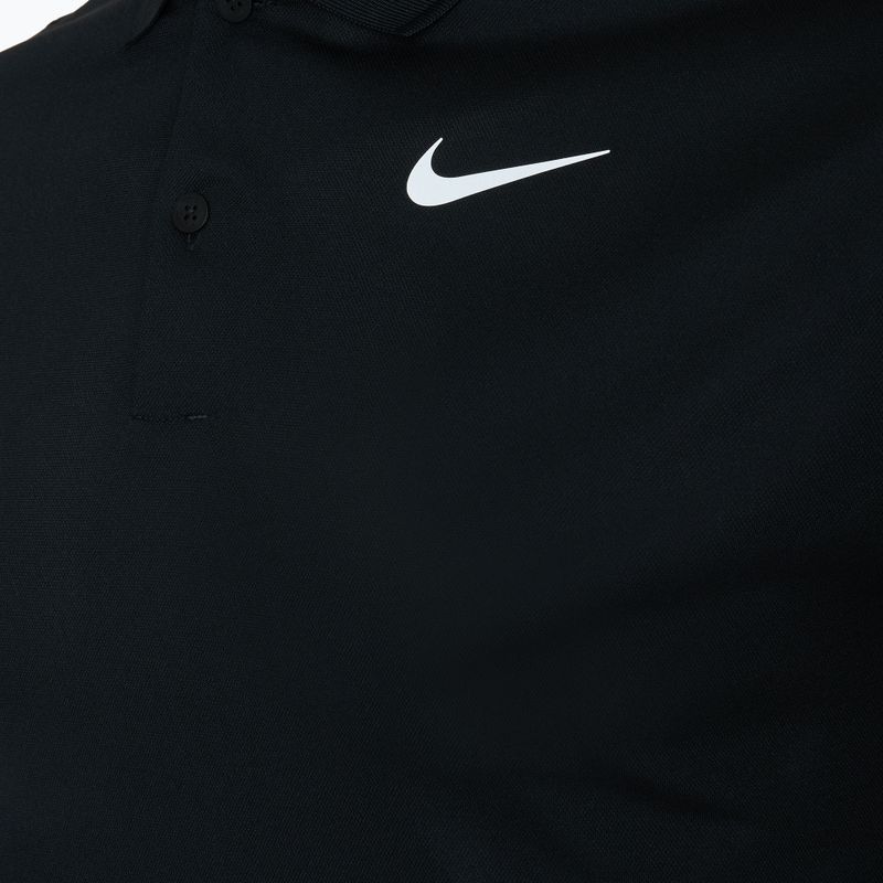 Pánske tenisové tričko Nike Court Dri-Fit čierna/biela 3