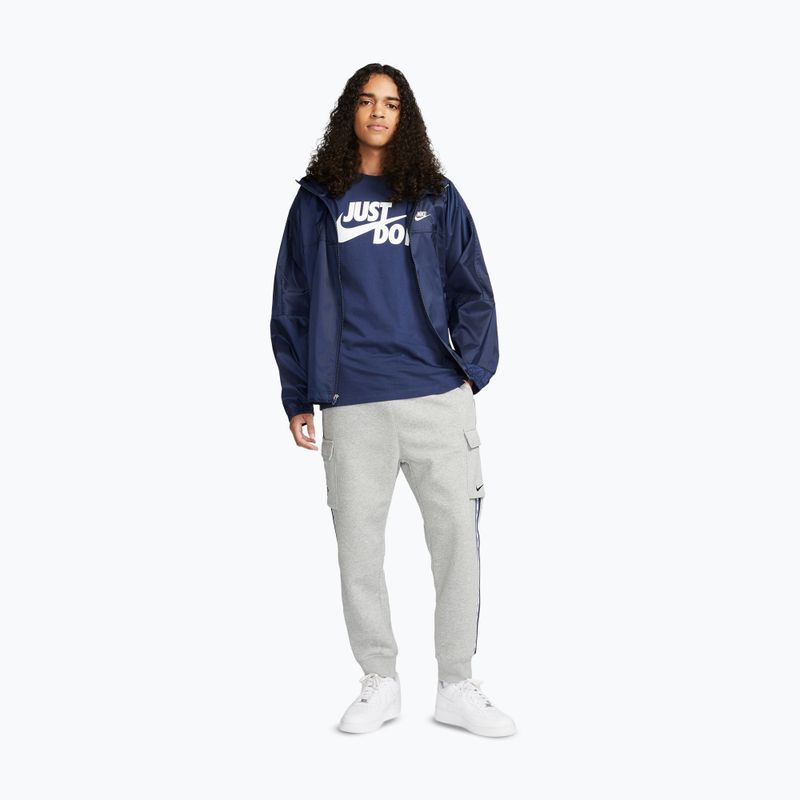 Pánske tričko Nike Sportswear JDI midnight navy/white 2
