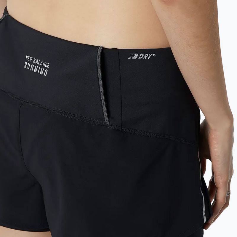 Dámske bežecké šortky New Balance Impact Run 2In1 black WS21270BK 4