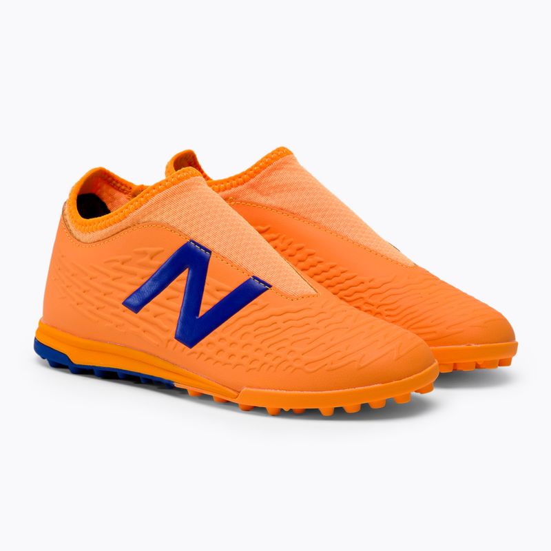 Detské kopačky New Balance Tekela V3+ Magique TF oranžové JST3TD35.M.055 4