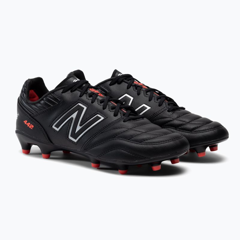 New Balance 442 V2 Pro FG pánske kopačky black MS41FBK2.D.075 4
