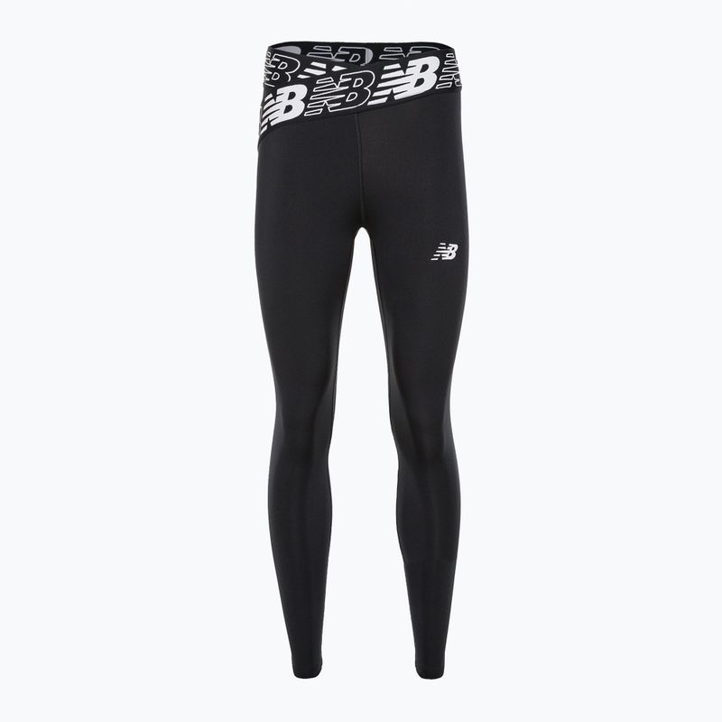 Dámske tréningové legíny New Balance Tight Relentless Crossover High Rise black NBWP21177Z 5