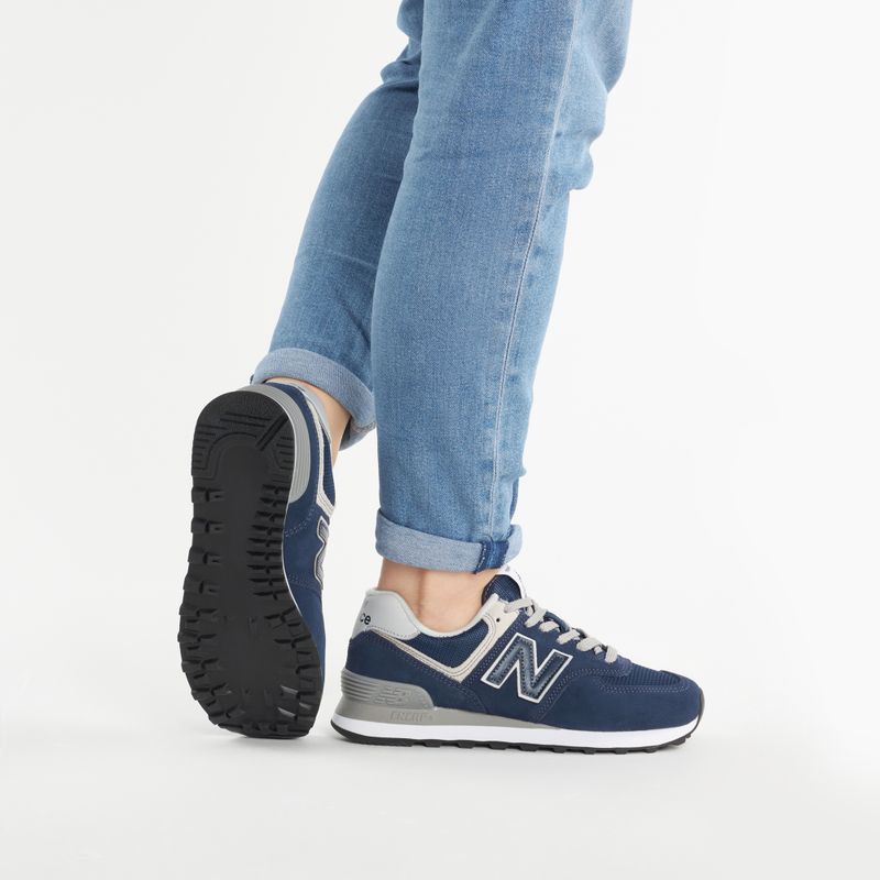 Topánky New Balance WL574 navy 2