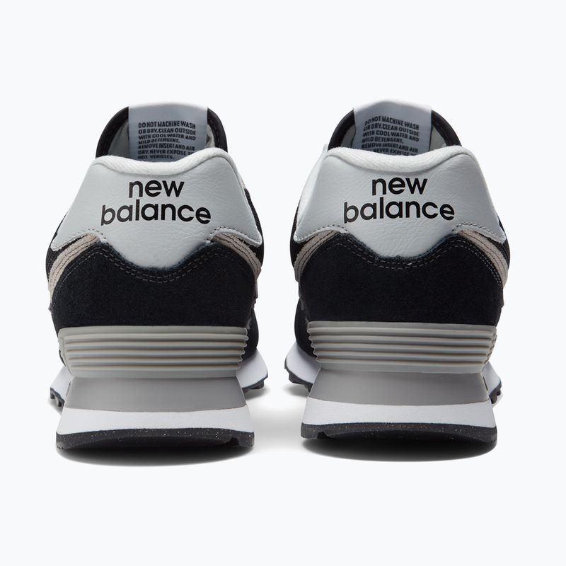 पुरुषाणां जूता New Balance 574 कृष्णः 4
