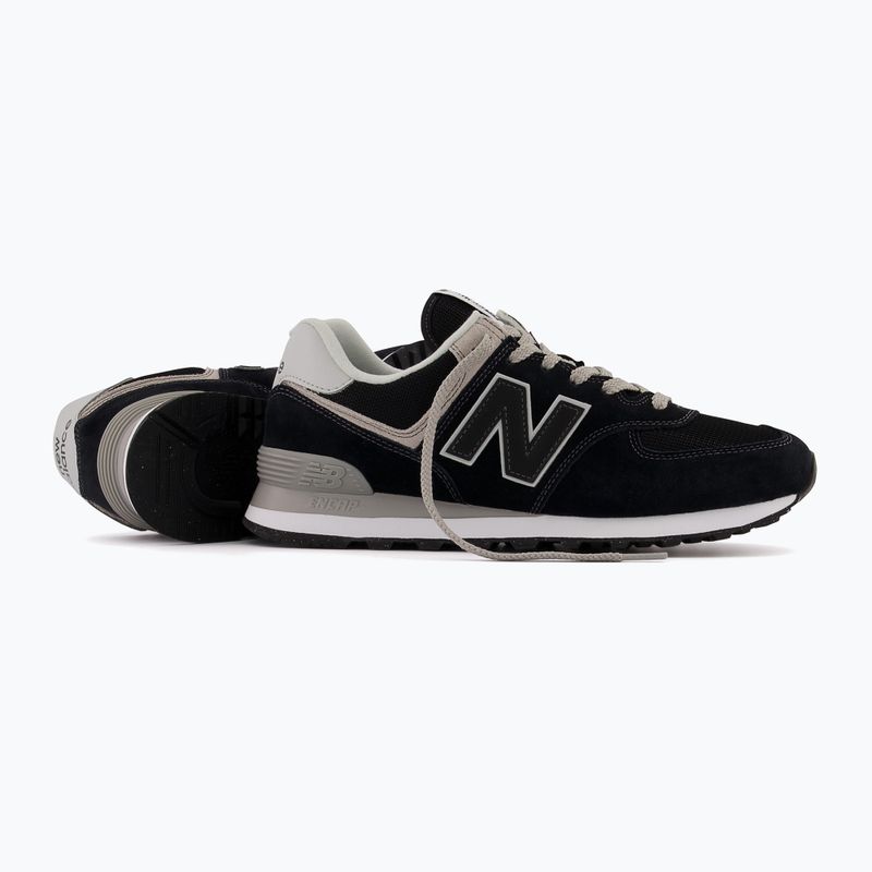 पुरुषाणां जूता New Balance 574 कृष्णः 5