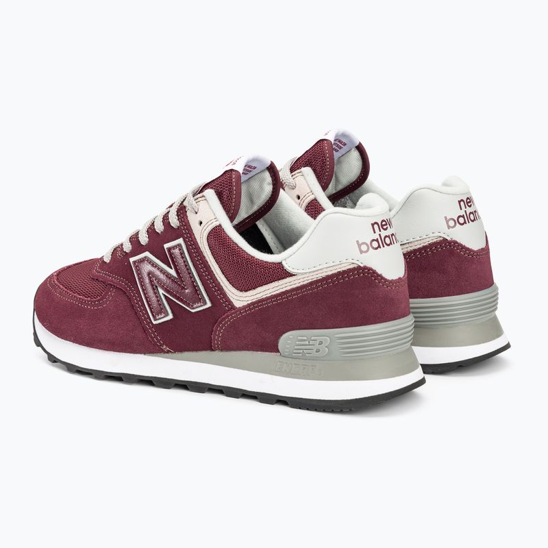 Topánky New Balance 574 burgundy 3