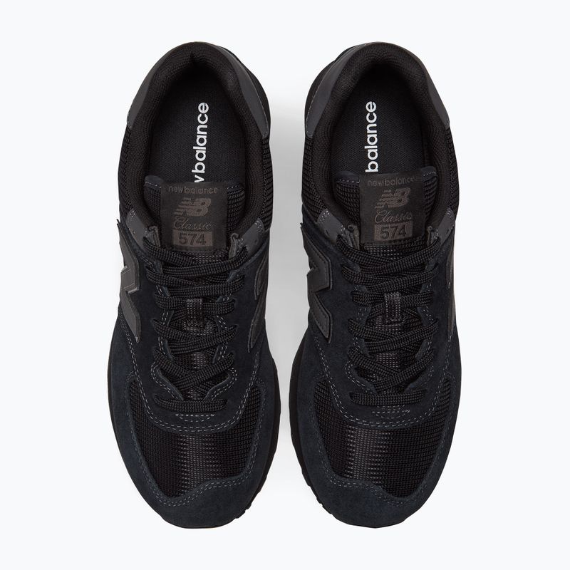 पुरुषाणां जूता New Balance 574 कृष्णः 5
