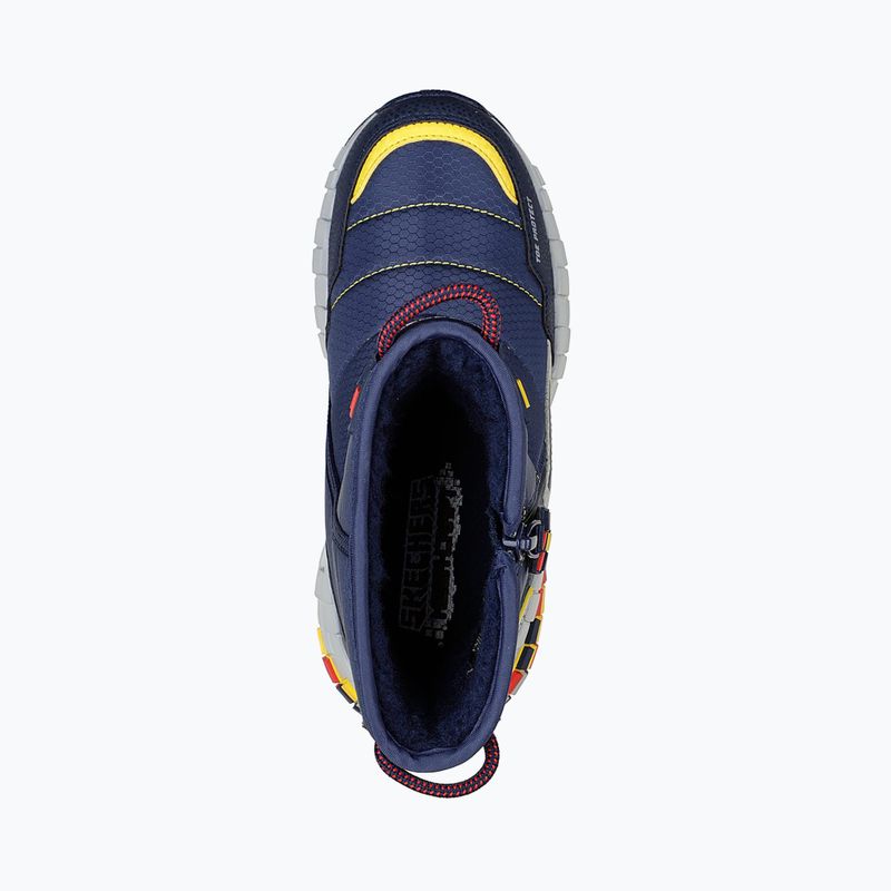 Detské trekingové topánky SKECHERS Mega-Craft Cuboforce navy/red 3