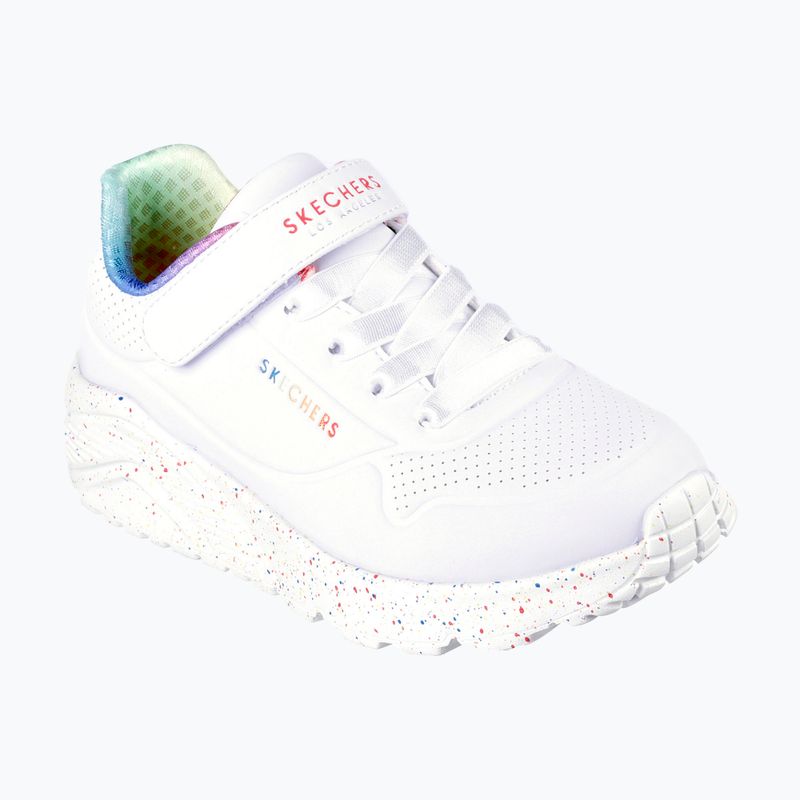 Detské tenisky SKECHERS Uno Lite Rainbow Specks white/multi 11