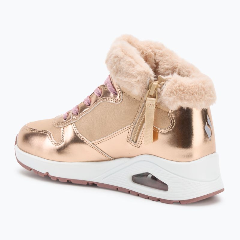 Detské topánky SKECHERS Uno Cozy On Air rose gold 3