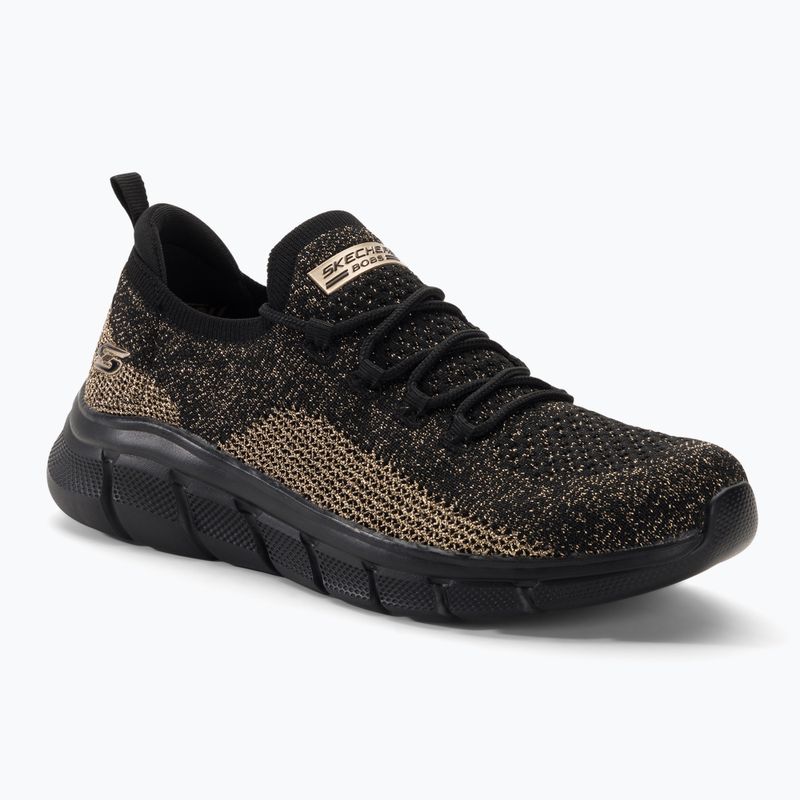 Dámske tenisky SKECHERS Bobs B Flex Fall Sparks black/gold
