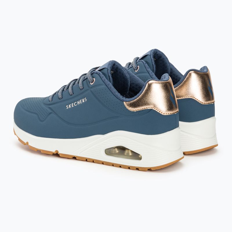 Dámske topánky SKECHERS Uno Shimmer Away  navy 4