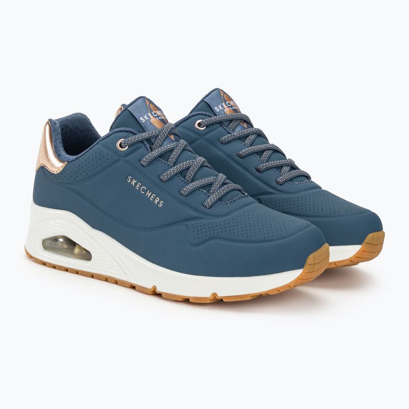 Dámske topánky SKECHERS Uno Shimmer Away  navy 5