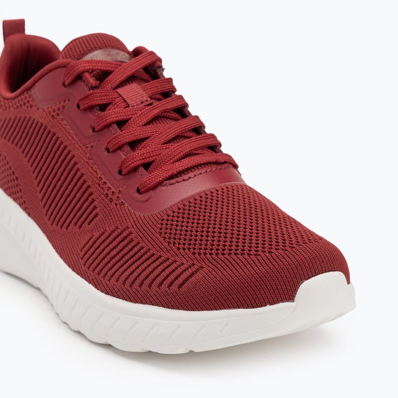 SKECHERS Dámske topánky Bobs Squad Chaos Face Off red 7