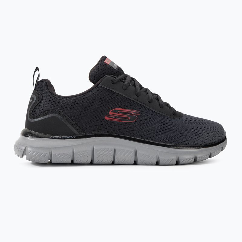 SKECHERS Track Ripkent pánska tréningová obuv black/charcoal 2