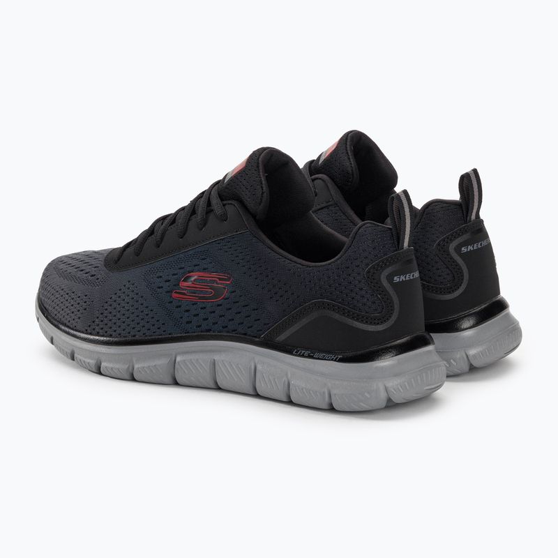 SKECHERS Track Ripkent pánska tréningová obuv black/charcoal 4