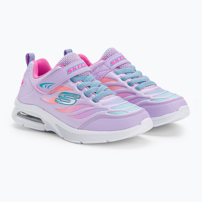 Detská tréningová obuv SKECHERS Microspec Max Airy Color lavender/multi 4