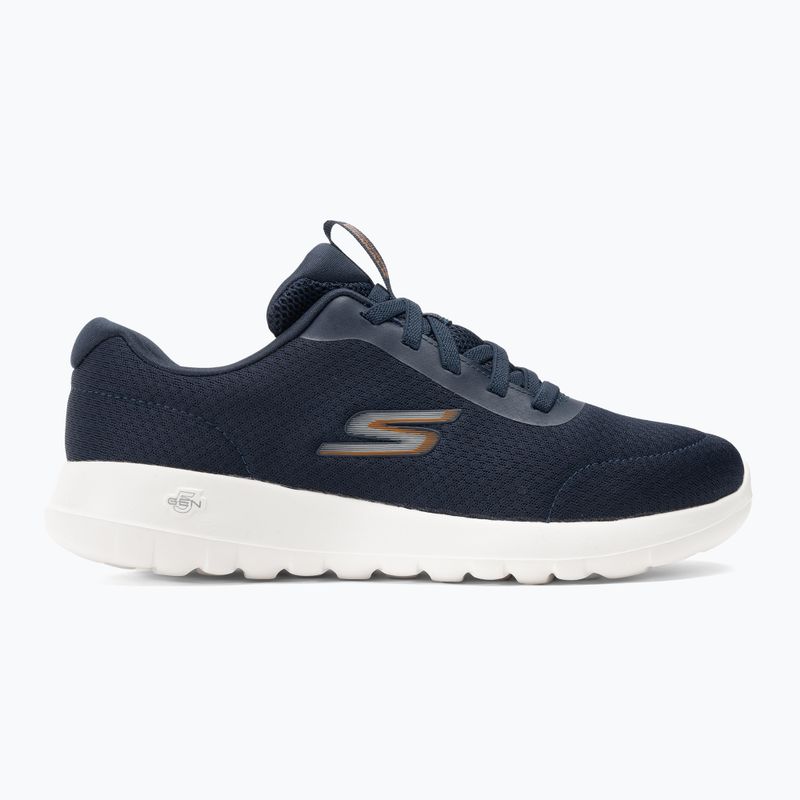 Pánske topánky SKECHERS Go Walk Max Midshore navy/white/orange 2