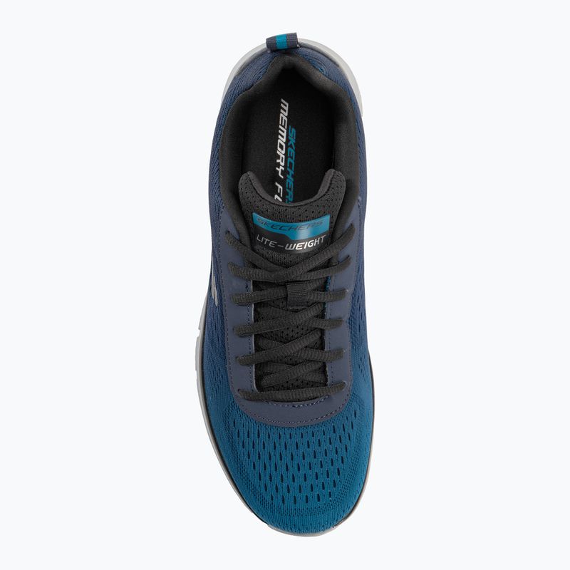 SKECHERS Track Ripkent pánska tréningová obuv navy/blue 7