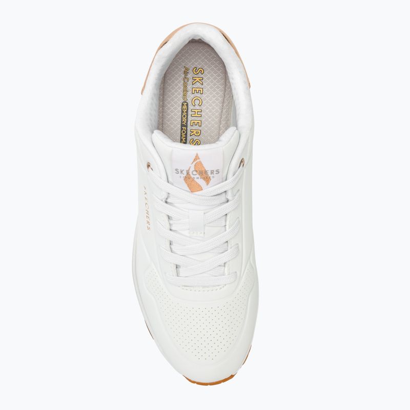 Dámske topánky SKECHERS Uno Golden Air white/mesh 5