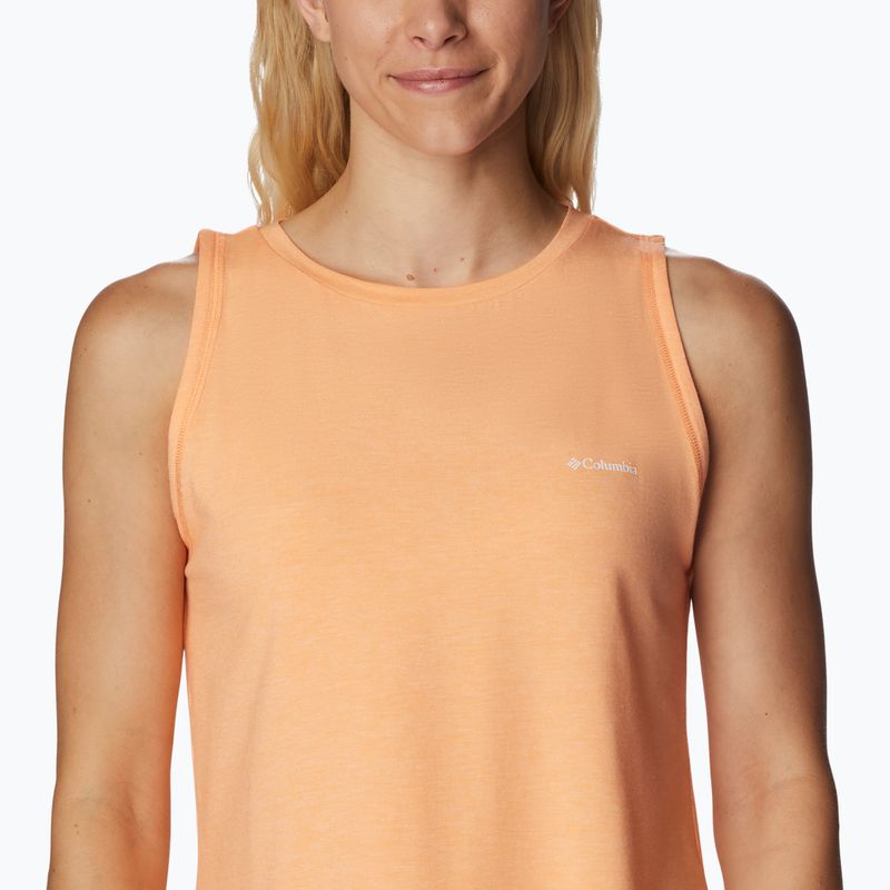 Columbia Sun Trek Tank dámske trekingové tričko oranžové 1931732812 5