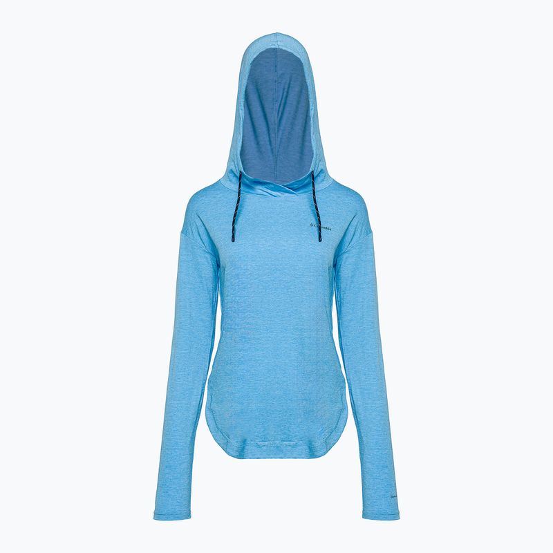 Columbia dámska trekingová mikina Sun Trek EU Hooded Pullover blue 1981541 6