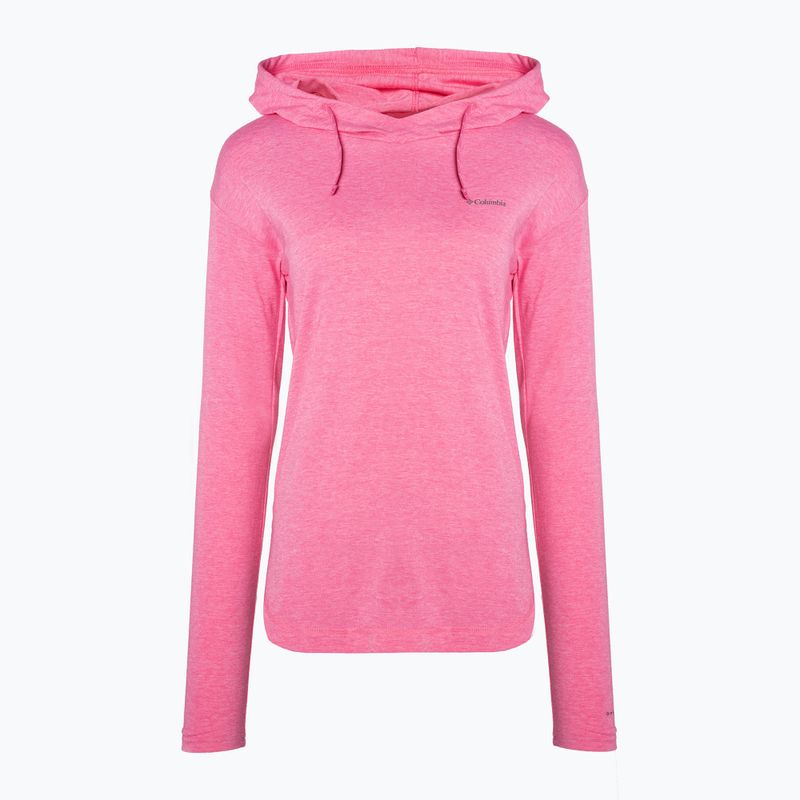 Columbia dámska trekingová mikina Sun Trek EU Hooded Pullover pink 1981541656 6