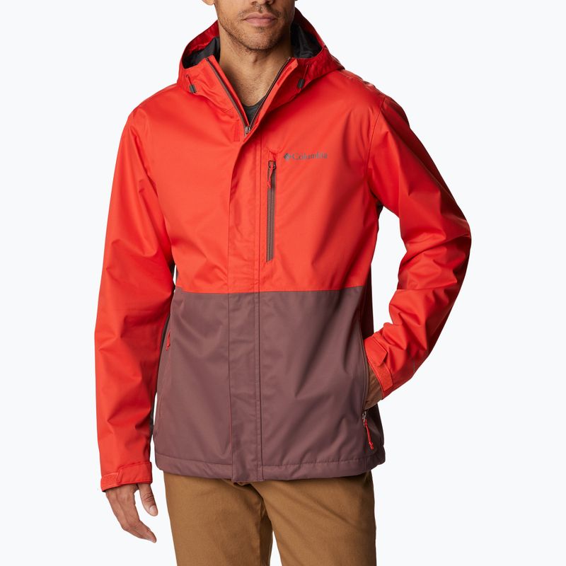 Columbia pánska bunda do dažďa Hikebound červená 1988621839 7