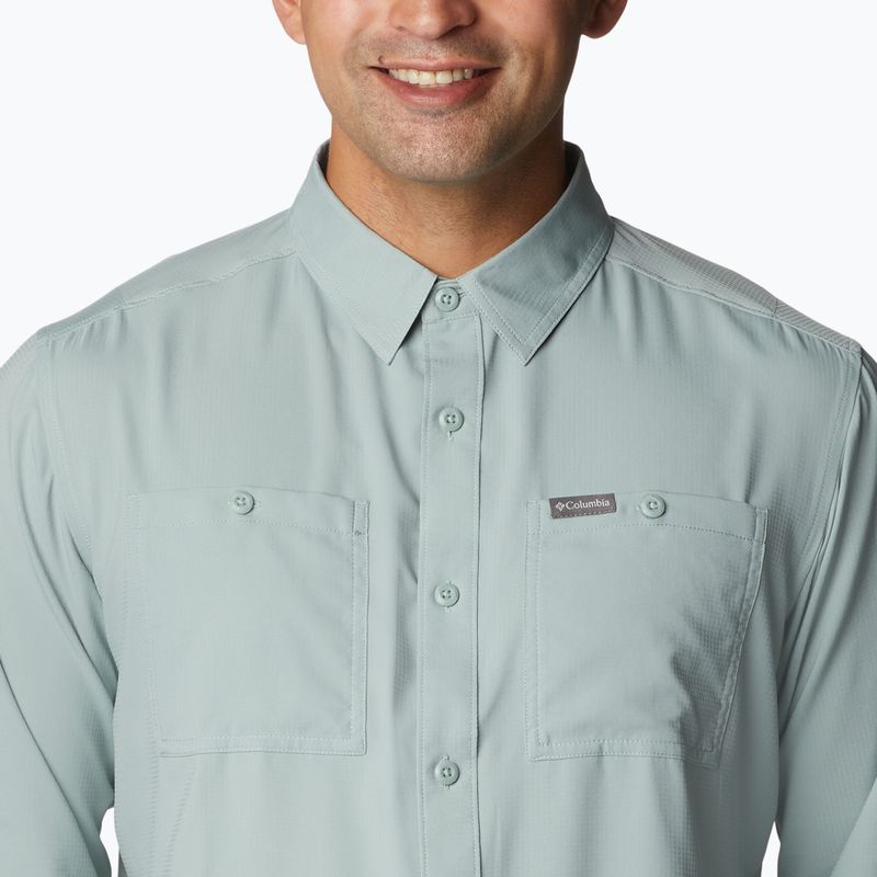 Columbia Utilizer Woven LS pánske trekové tričko modré 1993325 4