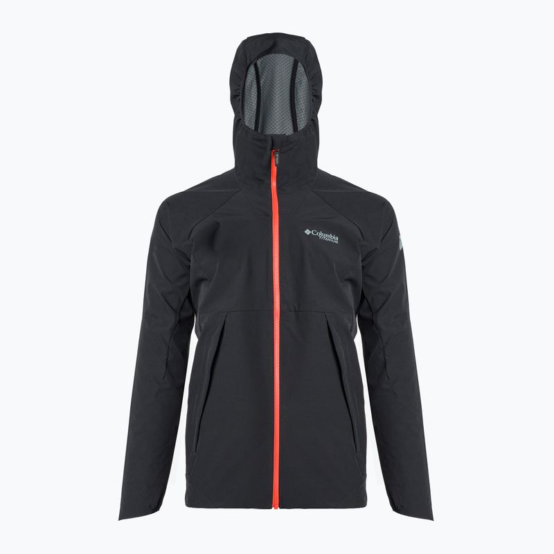 Columbia Platinum Peak pánska softshellová bunda čierna 2034431010