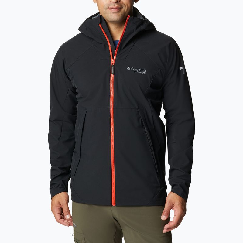 Columbia Platinum Peak pánska softshellová bunda čierna 2034431010 6